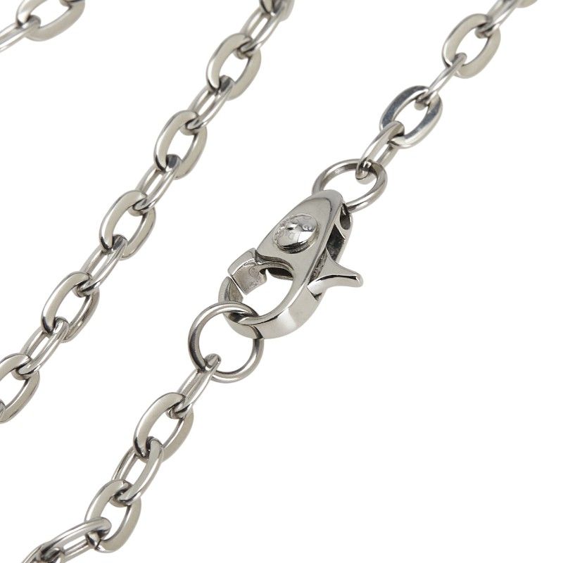 ドッグタグプレート シルバー