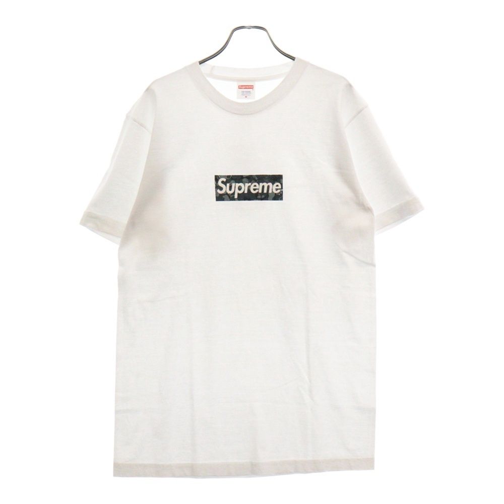 SUPREME (シュプリーム) ×Mo'Wax Box Logo Tee モ・ワックス ボックスロゴ 半袖Tシャツ カットソー ホワイト