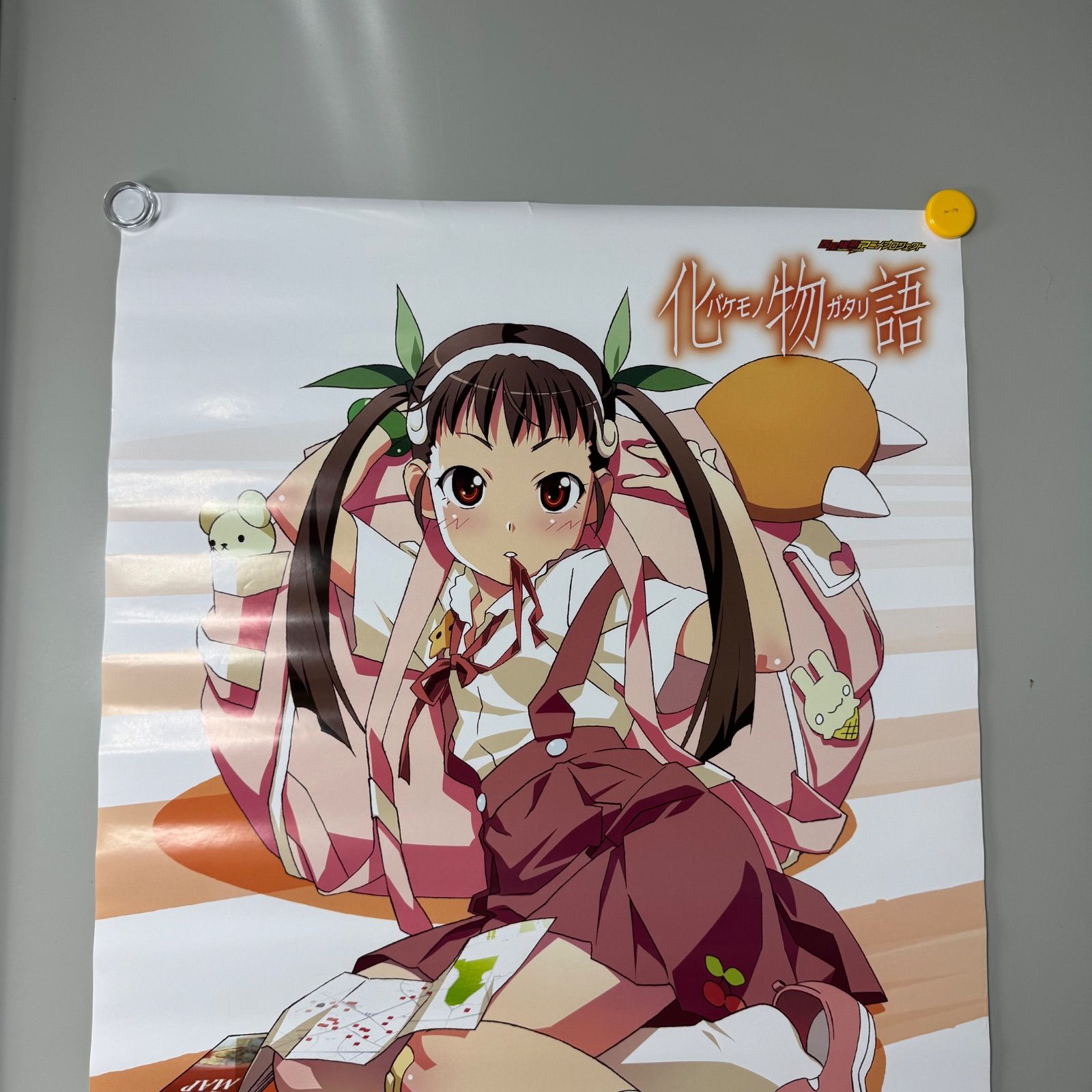 【非売品】塵骸魔京 B2 サイズ ポスター 非売品】化物語 八九寺真宵 B2特典ポスター 物語シリーズ 西尾