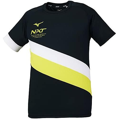 ミズノ(MIZUNO) N-XT Tシャツ 32JA1720 ブラック×ホワイト Mサイズ