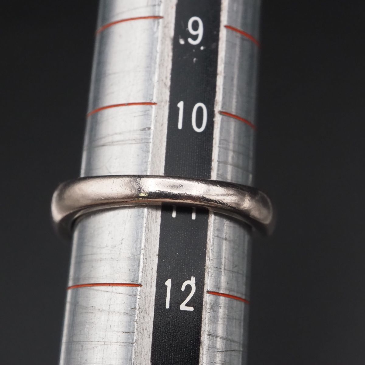 G939 ヴィンテージ PINK SILVER刻印 リング デザイン シルバー 指輪 11