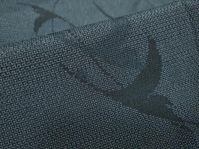 平和屋着物○本塩沢 110亀甲 飛鳥文 正絹 逸品 未使用 DAAW5935ud 平和