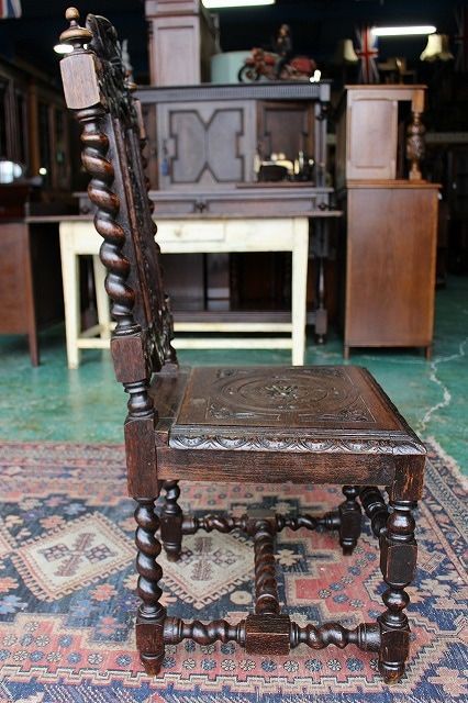 イギリス アンティークチェアー⭐️送料込み 送料無料】1930年代