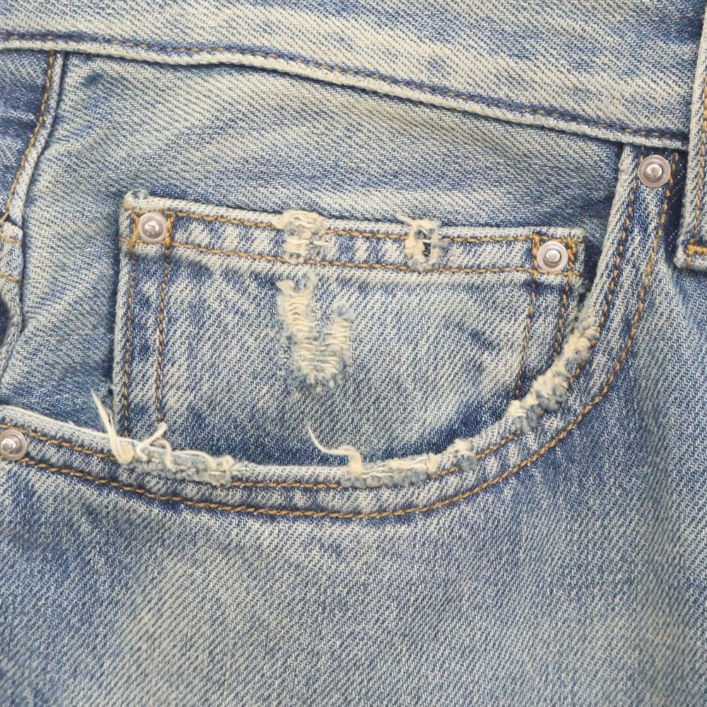 AMIRI (アミリ) 25SS MA QUAD EMBROIDERED FLARE / IND ロゴ刺繍