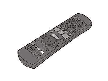 中古】Panasonic ハイビジョンブルーレイディスクレコーダー用リモコン