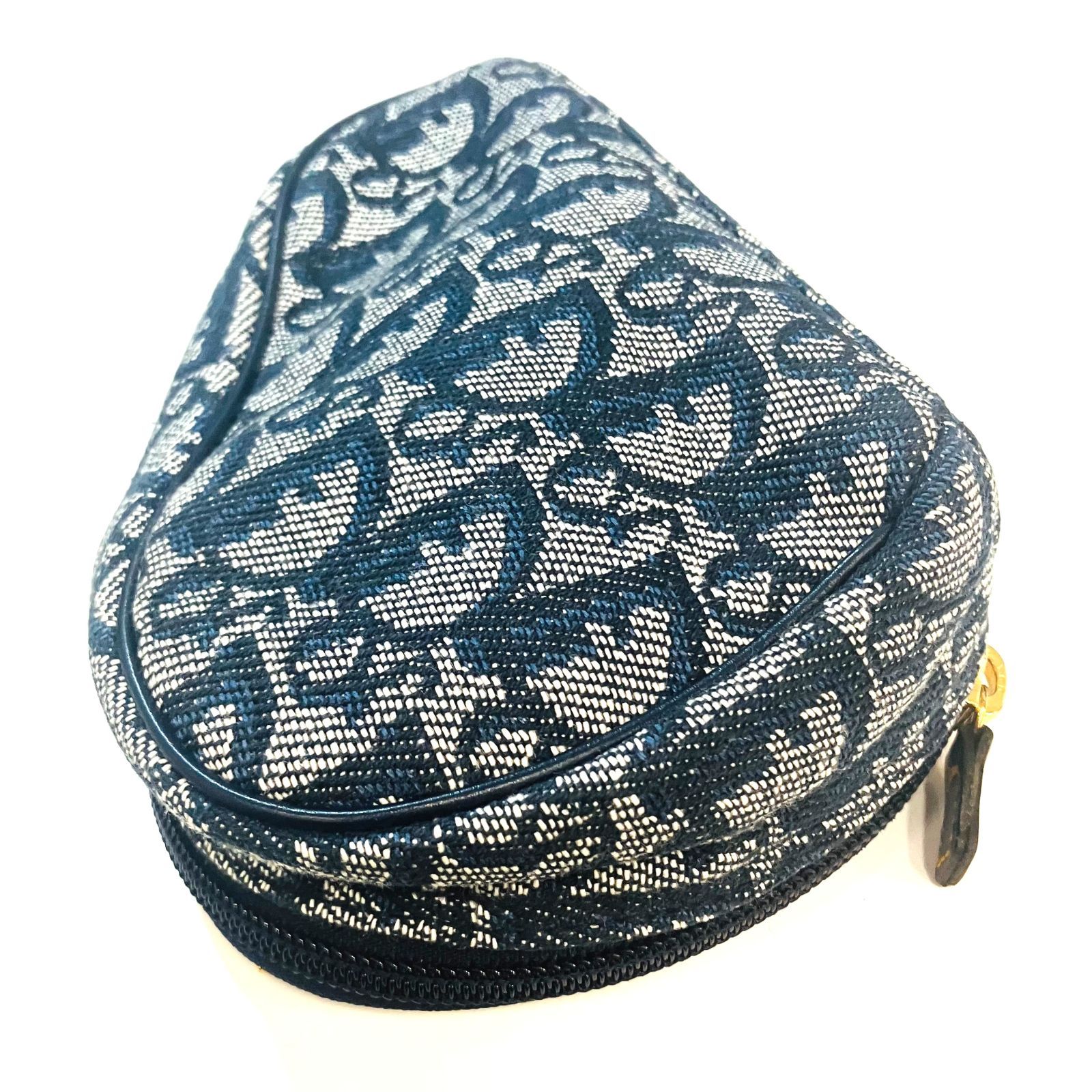 Christian Dior クリスチャンディオール トロッター柄 サドルポーチ X2104 DECORATOM_COM_BR