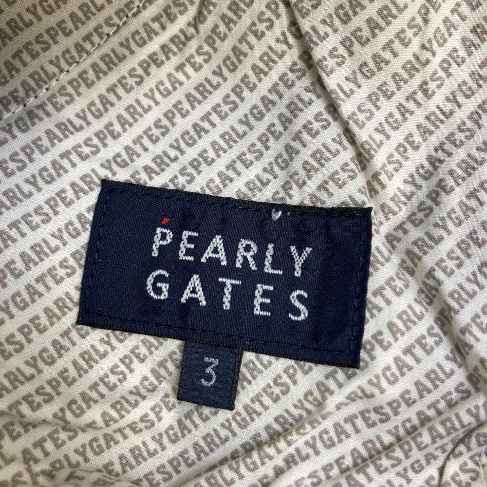 サイズ：3 PEARLY GATES パーリーゲイツ  ストレッチ ハーフパンツ  ネイビー系 [240101414711] ゴルフウェア メンズ ストスト サイズ：3 PEARLY GATES パーリーゲイツ ストレッチ ハーフ