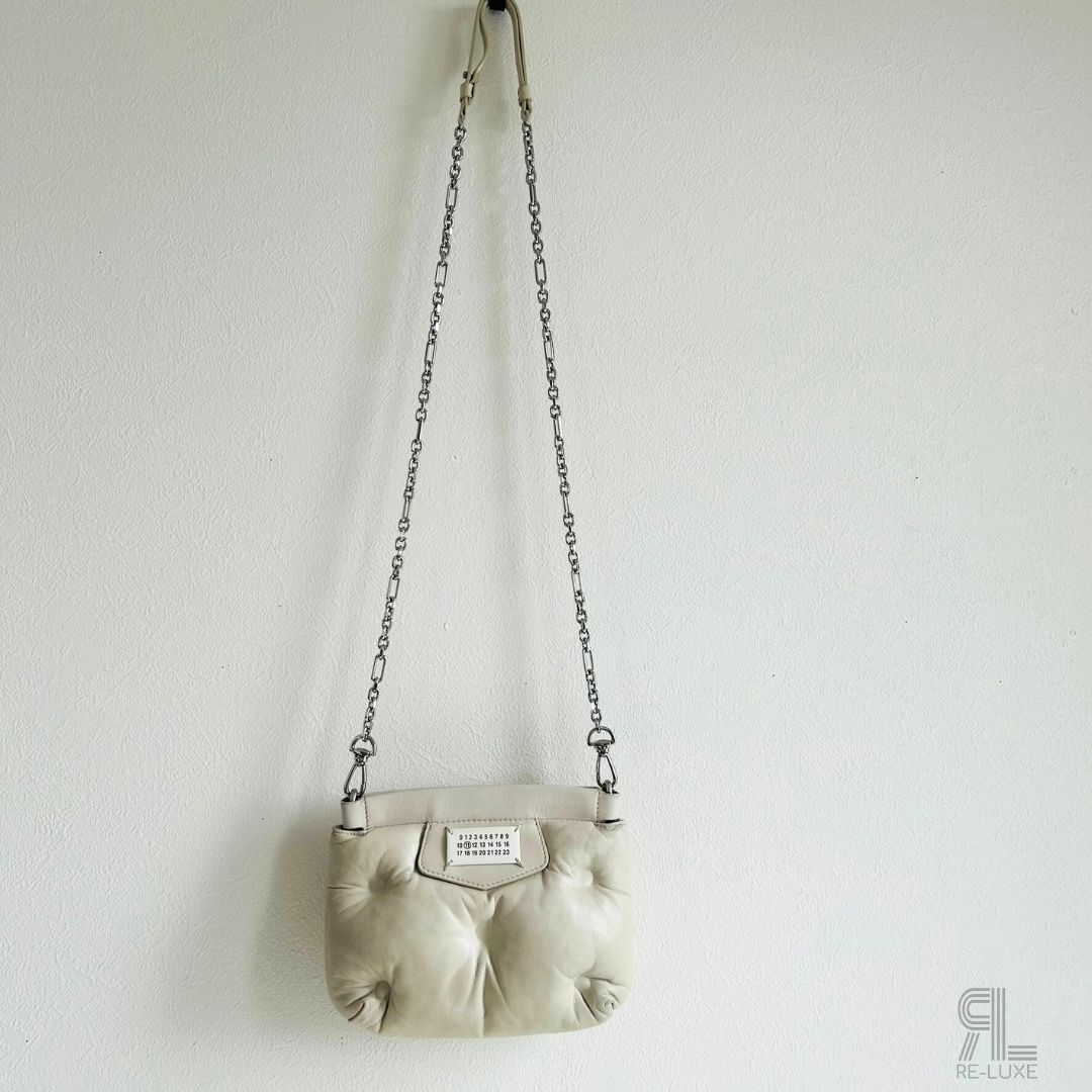 状態良好✦Maison Margiela グラムスラム ミニ オフホワイト 状態良好】Maison Margiela グラムスラム ミニ オフホワイト【定価