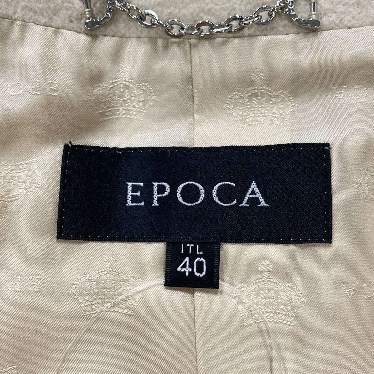 EPOCA(エポカ) コート サイズ40 M レディース - ベージュ 長袖