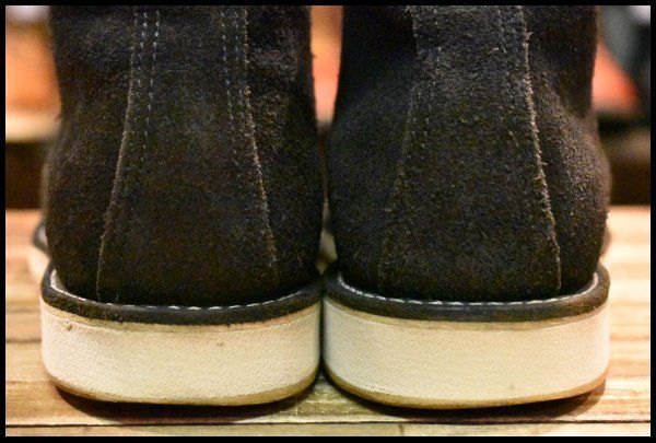 8.5D 11年 レッドウィング 3147 黒スエード チャッカ ブラック ラフアウト レースアップ 短靴 編み上げ ブーツ redwing HOPESMORE FI526 WWW_OLIVIERBERNSTEIN_COM