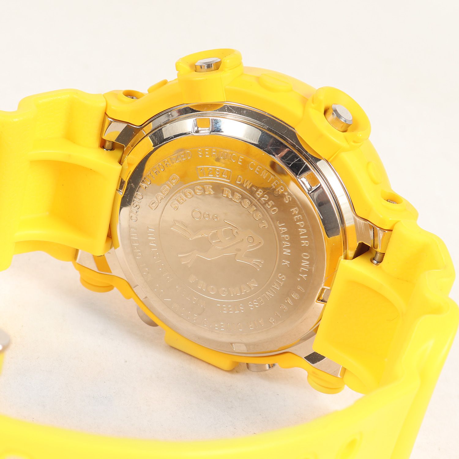 新品 G-SHOCK ジーショック 90s FROGMAN MEN IN YELLOW DW-8250Y-9T 潜水カエル 腕時計 / フロッグマン  CASIO カシオ ウォッチ イエロー 【メンズ】 - メルカリ