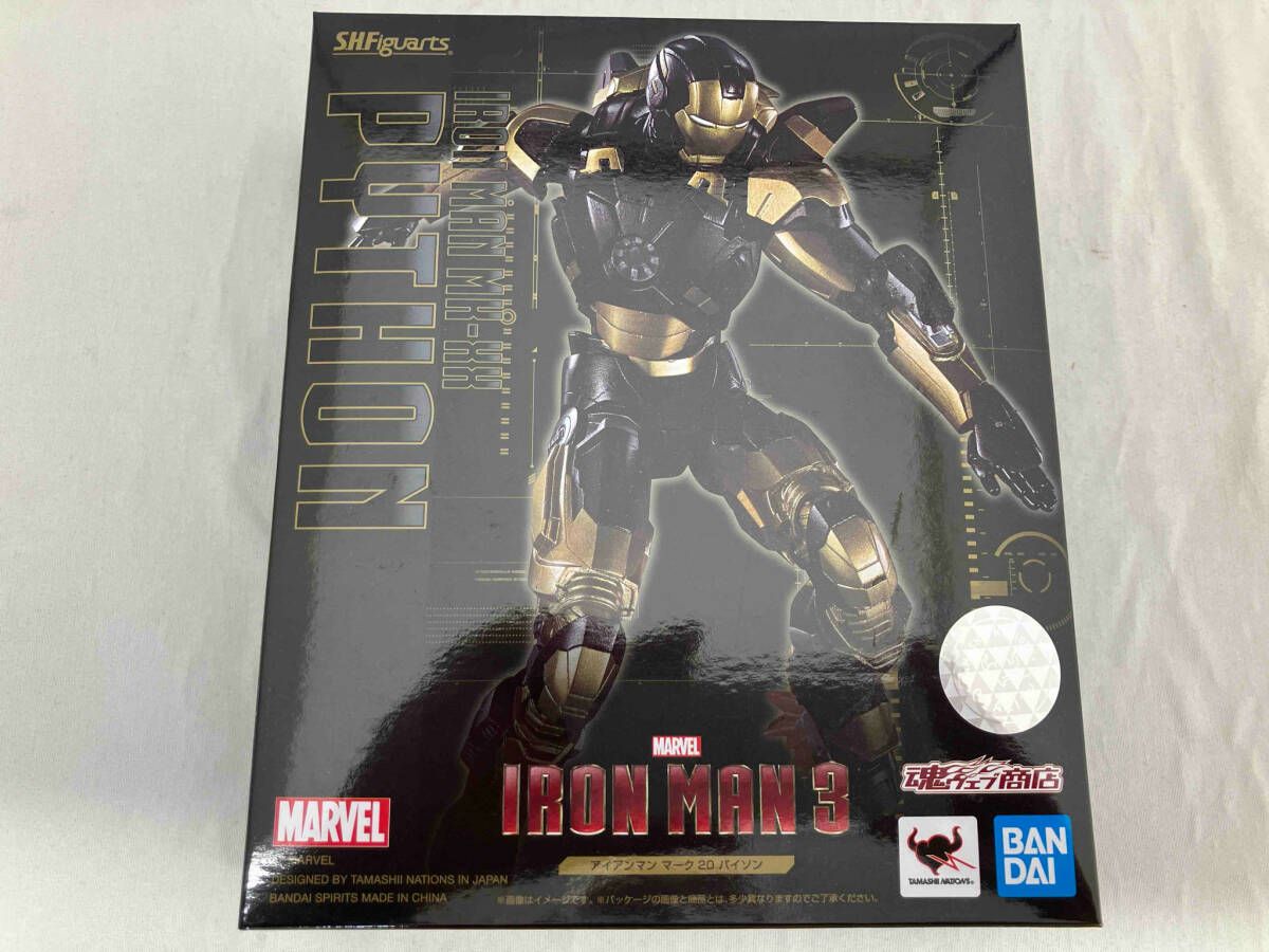BANDAI - 新品未開封 3体 仮面ライダー BLACK SUN S.H.Figuarts S.H.Figuarts アイアンマン マｰク20 パイソン 魂ウェブ商店限定