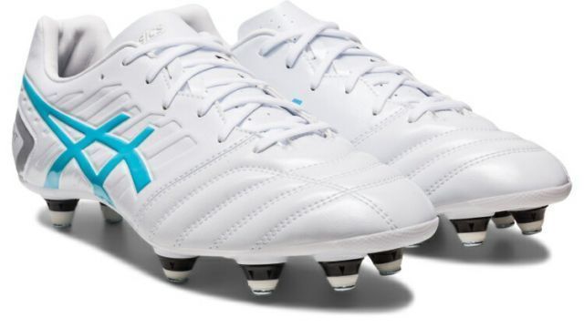 asics アシックス DS LIGHT GAIN ST WHITE/AQUARIUM 26 1101A041 101 | スポーツ スポーツ用品 グッズ ツール 雑貨 靴 シューズ 26センチ メンズ 男性用 サッカー ワイドモデル 白 ホワイト 青 ブルー