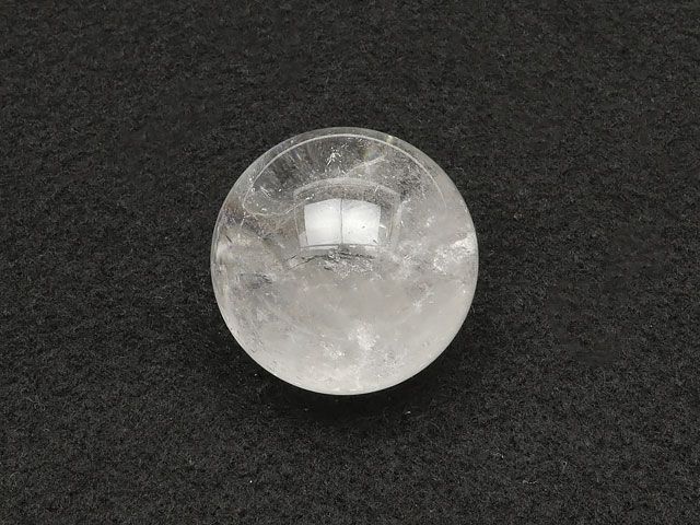 ヒマラヤ産　水晶スフィア ショップ ヒマラヤ産 アイスクリスタル スフィア 30mm No.33【1点もの