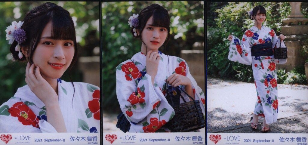 ぼ*り様 佐々木舞香 イコラブ 夏祭り、恋慕う。 生写真 コンプ イコラブ 佐々木舞香 夏祭り恋慕う 生写真