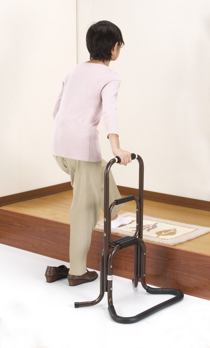 ファミリー ライフ ｱﾙﾐ立上り手摺 03108