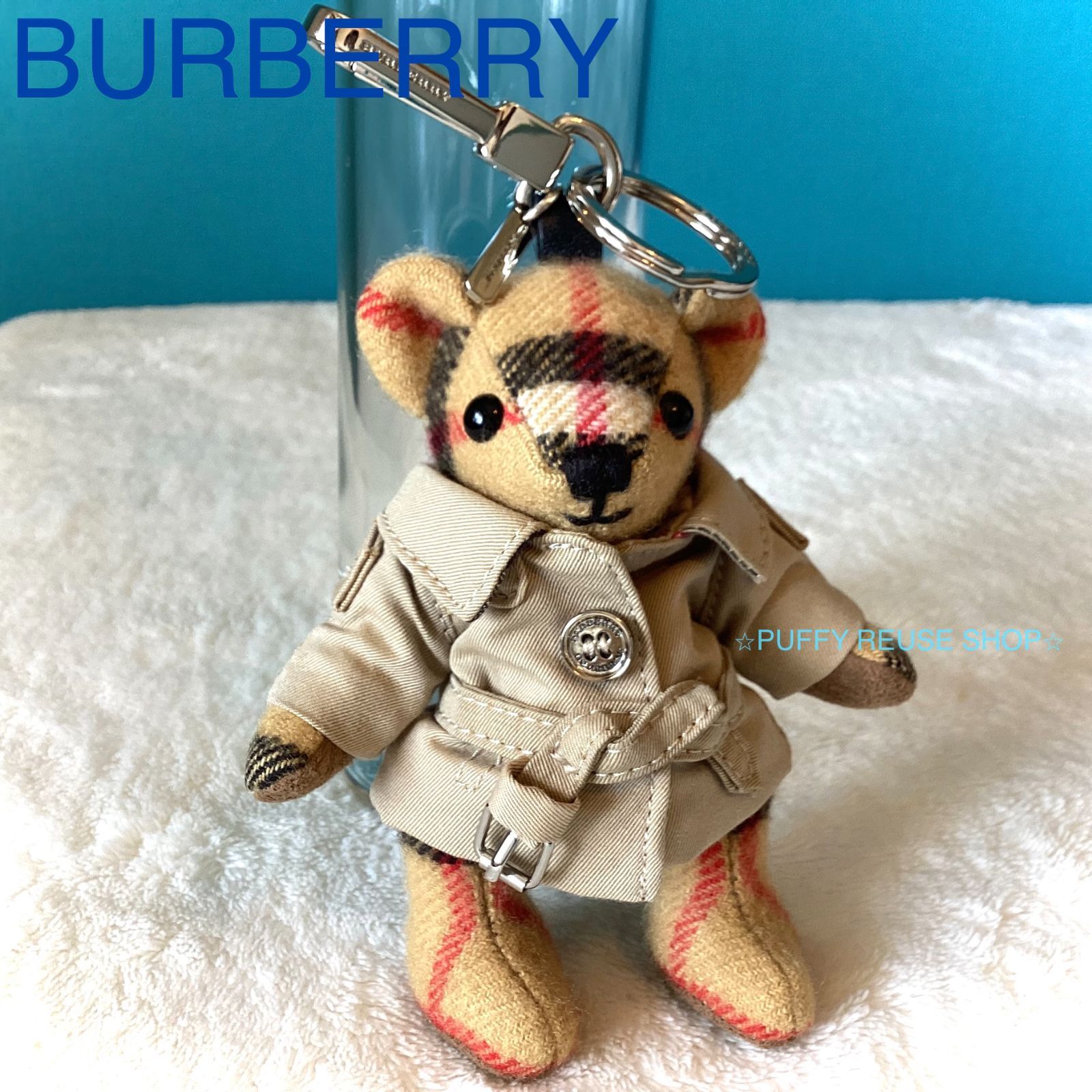 BURBERRY バーバリー くま チャーム-