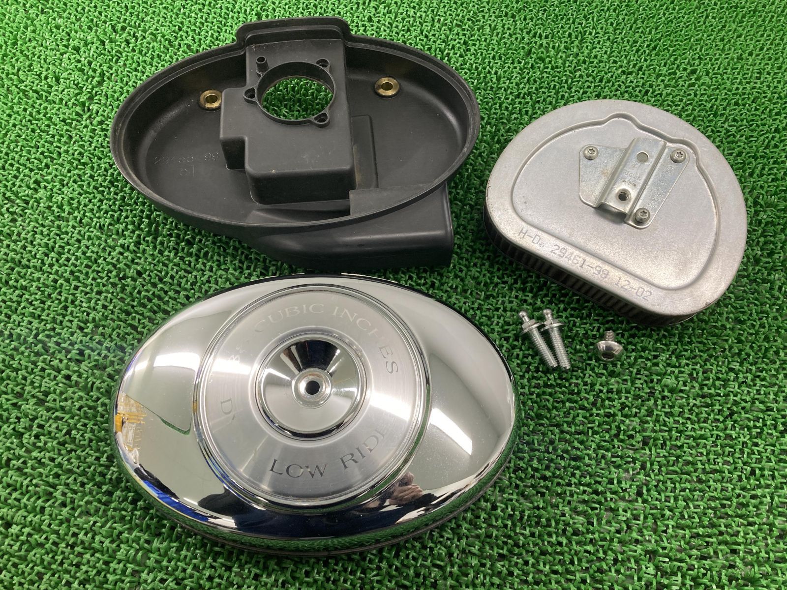 FXDL1450 エアクリーナーボックス 29455-99 5HD1GDV143K315*** ハーレー 純正 中古 バイク 部品 2003年式外し ダイナ ローライダー TC88