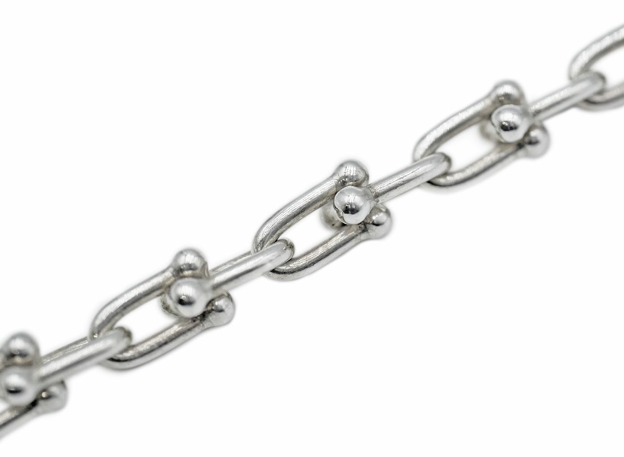 Tiffany ハードウェア スモールリンク ブレスレット ラージサイズ