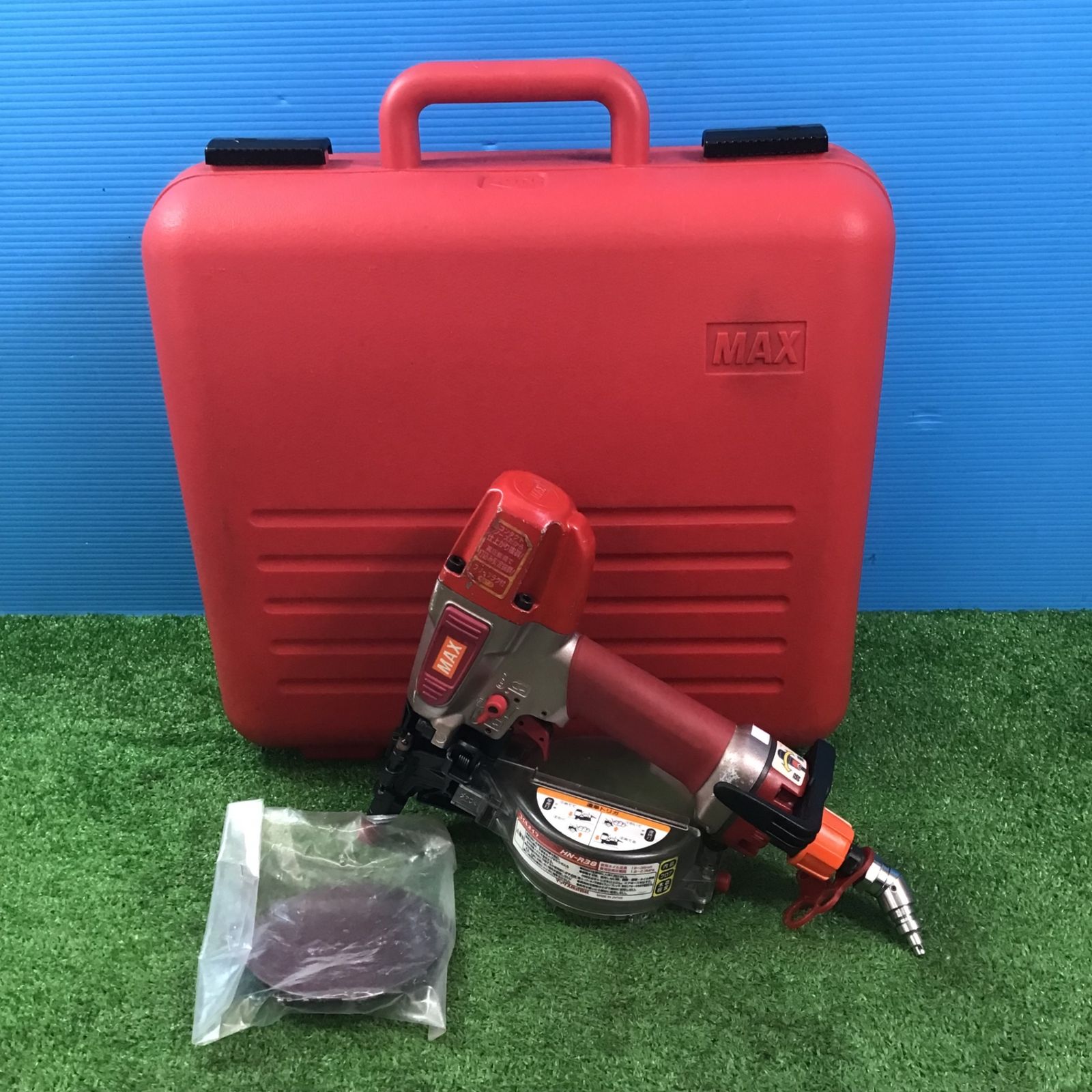 〇マックス(MAX) 高圧エア釘打ち機 HN-R38【岩槻店】