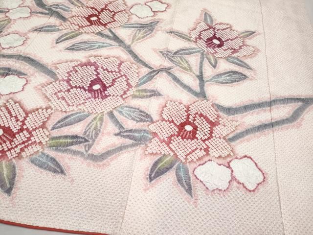 平和屋本店□極上 名門 藤娘きぬたや・総絞り 振袖 枝椿 逸品