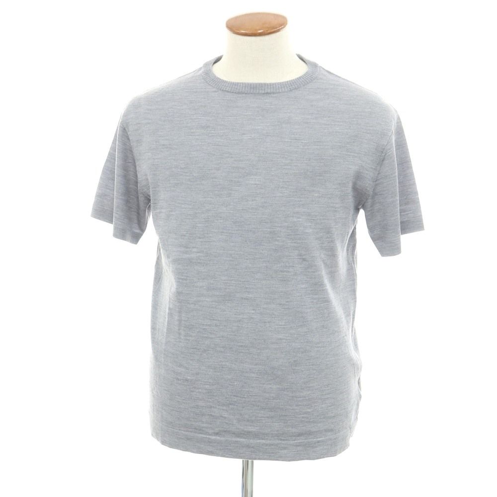 新品】ヴィルーム V::room ウール クルーネック 半袖 プルオーバー  