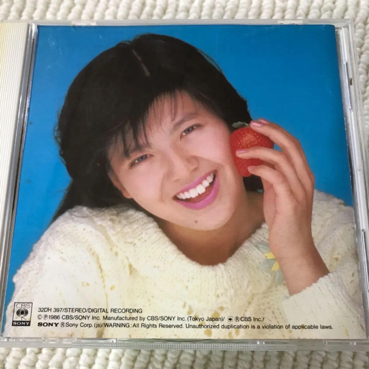 😆【タイトルジャケットダメージありのジャンク品】😆 南野陽子