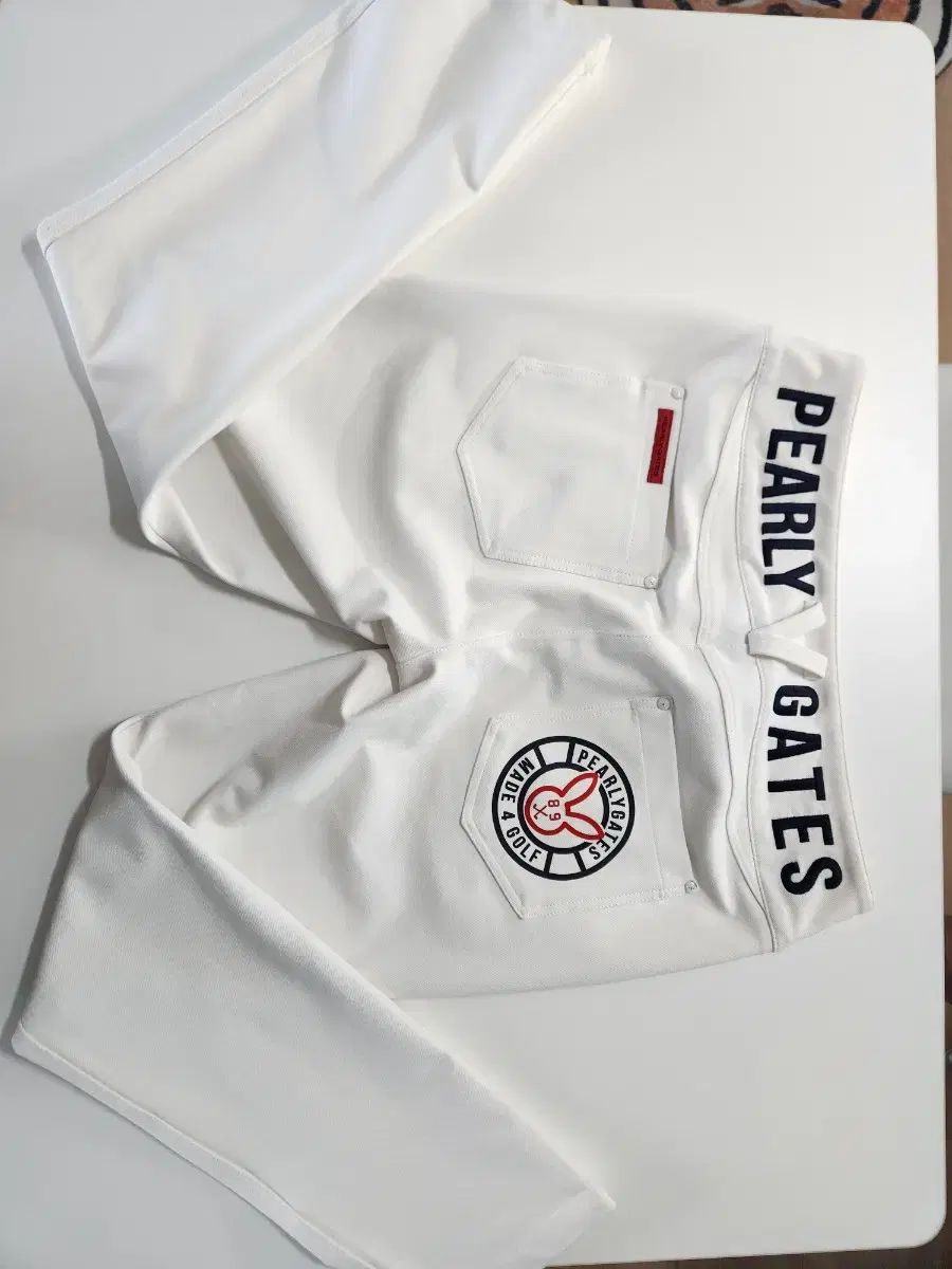 PEARLY GATES(パーリーゲイツ) レディース ゴルフ パンツ アイボリー