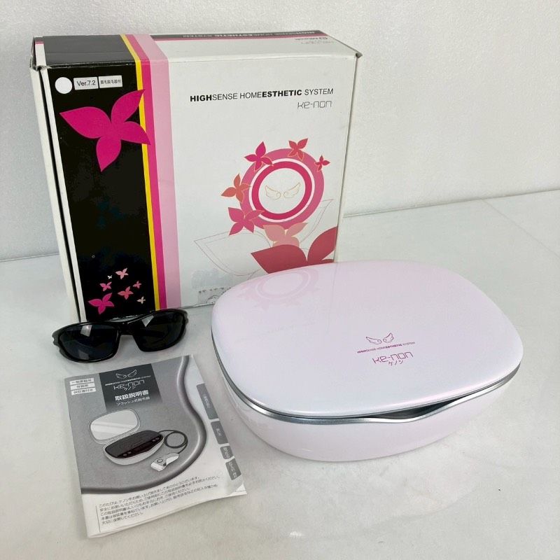 ke-non 脱毛器 Ver.7.2 NIPL-2080 ピンク ケノン HIGHSENSE HOMEESTHETIC SYSTEM