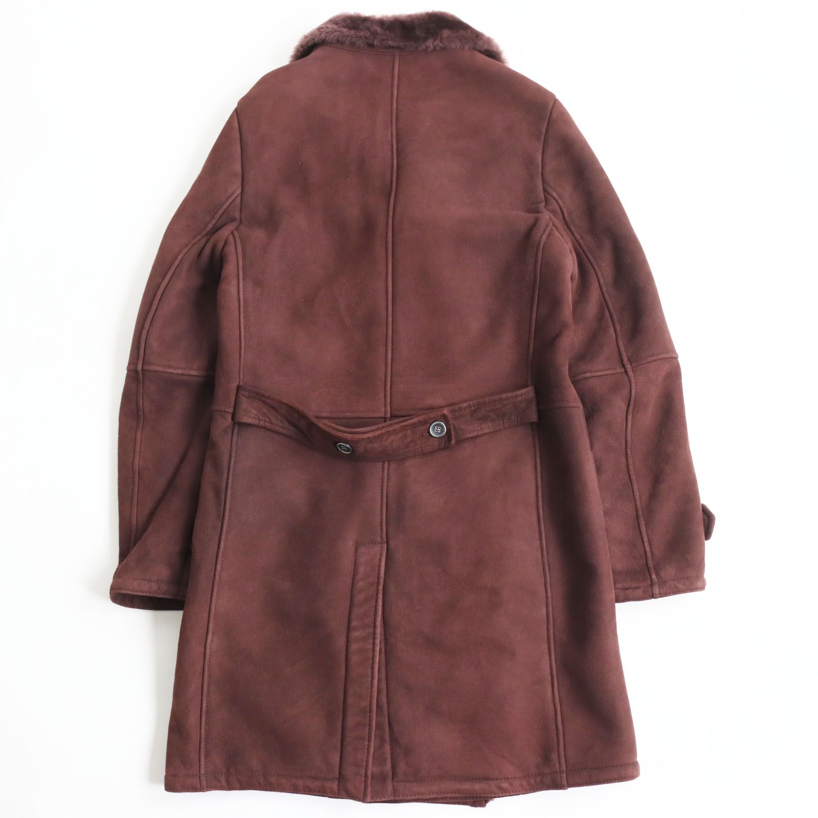新品【Dieselar Club】クロコ調ムートンダブルブレストコート L 新品【Dieselar Club】クロコ調ムートンダブルブレストコート L