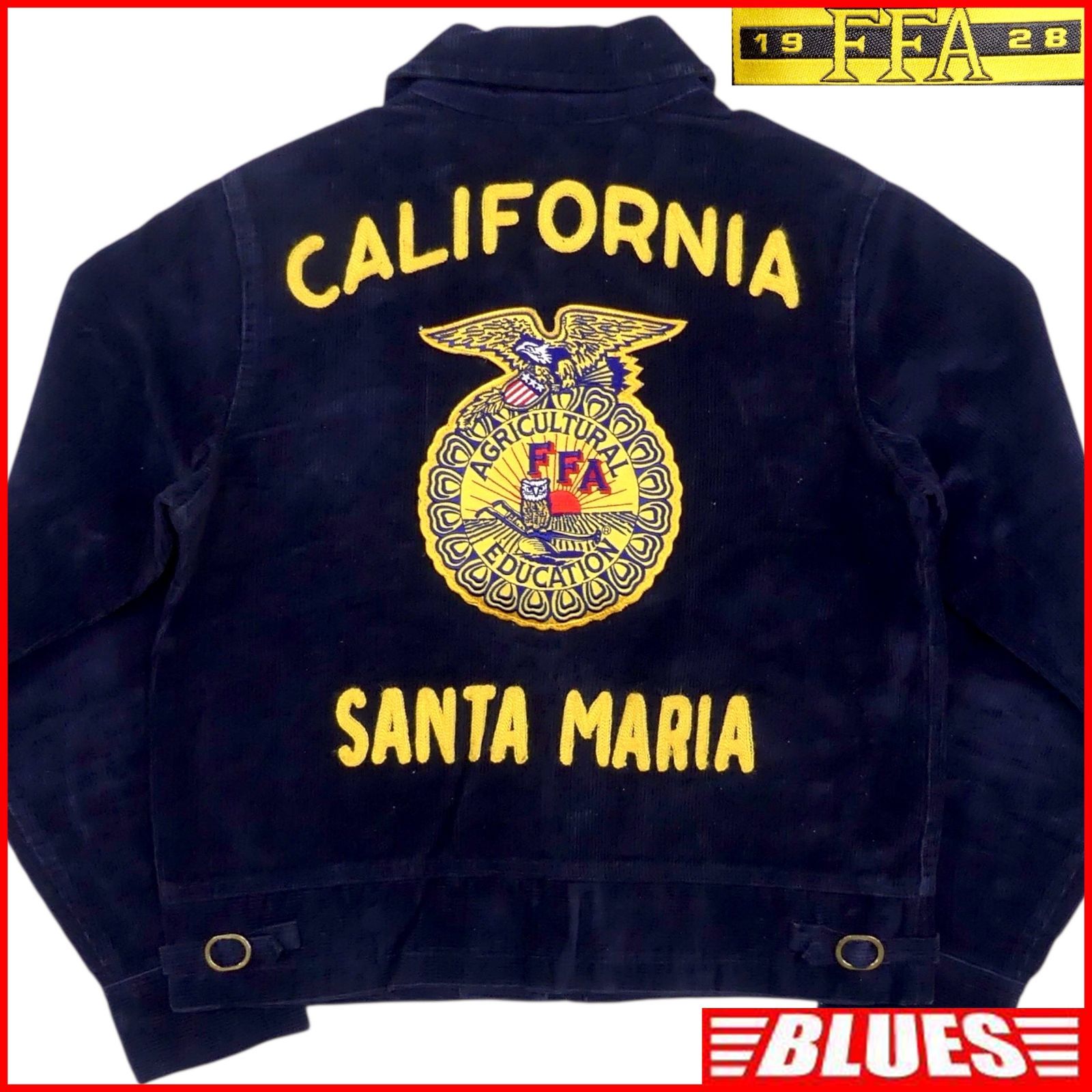 FFA エフエフエー コーデュロイジャケット XXS 90sヴィンテージ