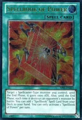 中古】遊戯王 AP02-EN003[UL]：Spellbook of Power/ヒュグロの魔