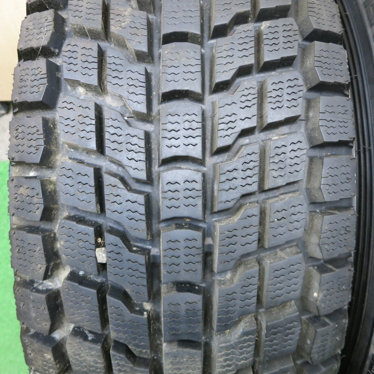 *送料無料* バリ溝！9.5分★トヨタ ランクル 80 純正 315/75R16 スタッドレス ヨコハマ ジオランダー i/T G072 16インチ PCD139.7/6H★4062501ナス