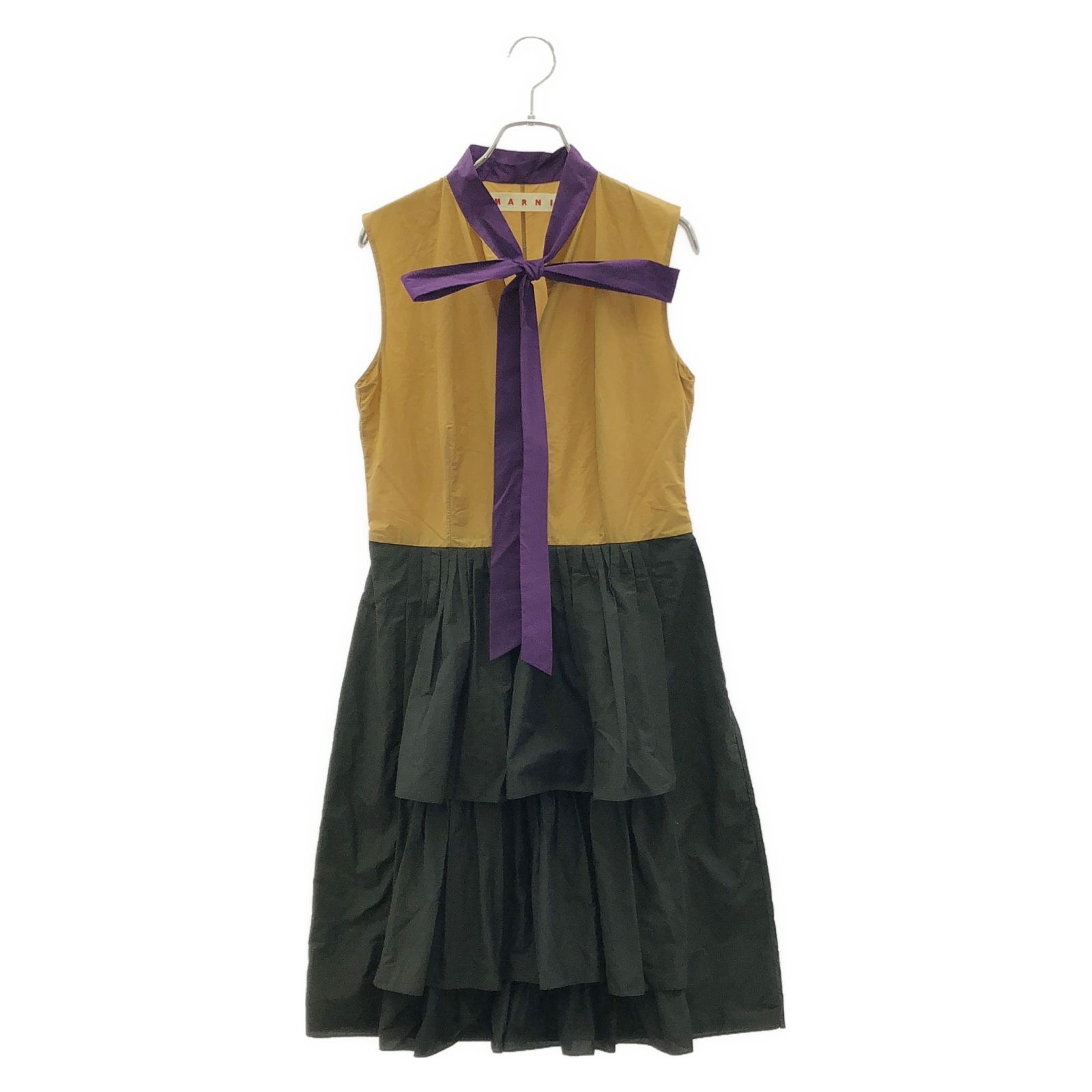マルニ MARNI ワンピース ワンピース F12ABMAL69001 TCM35 コットン ワンピース レディース Used B