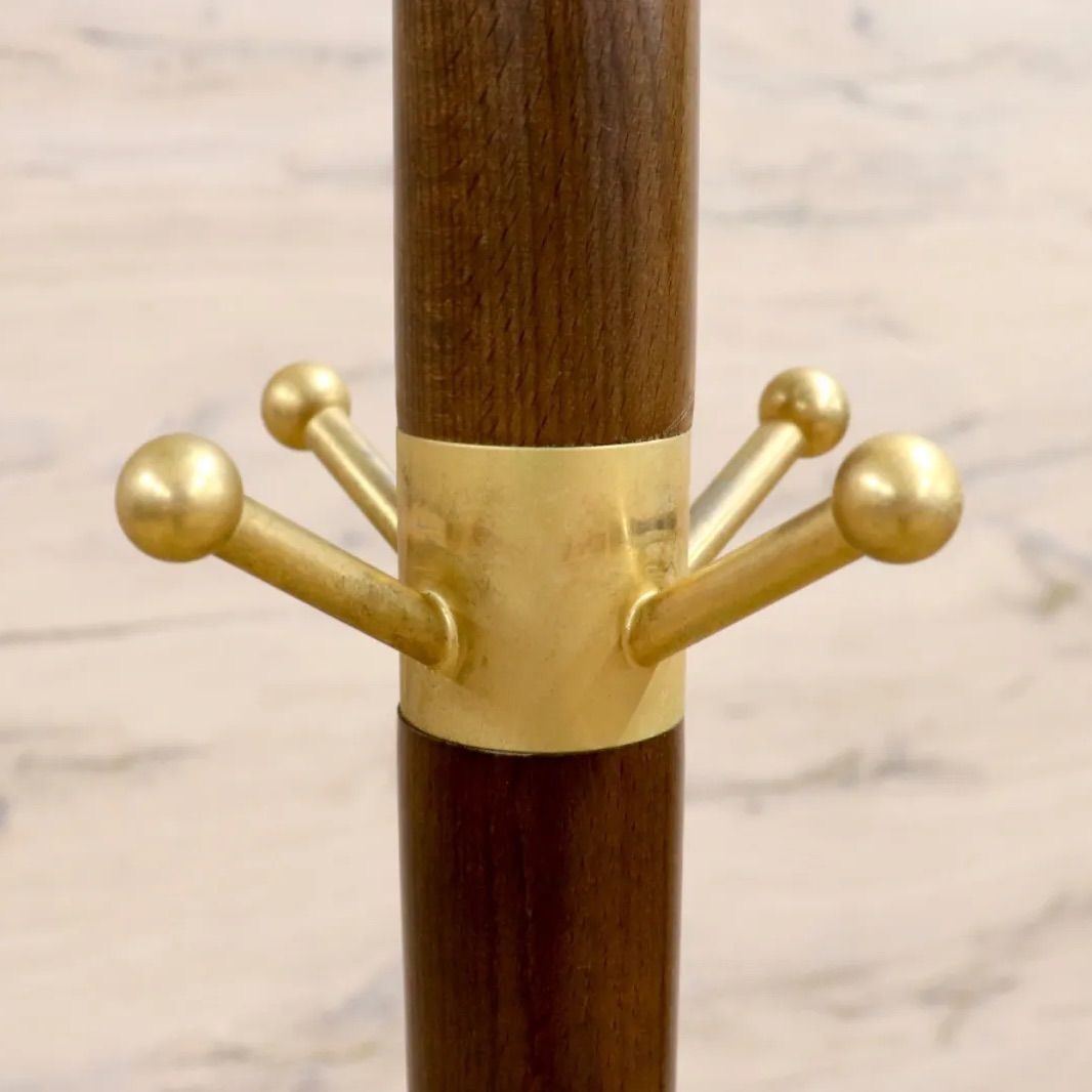 【正規品販売】 GMIS280○karimoku カリモク コロニアル コートハンガー ポールハンガー 帽子掛け ミッドセンチュリー ヴィンテージ 国産家具 送料無料！