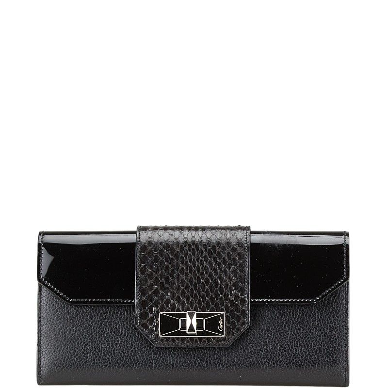 カルティエ パヴィリオン クラシックフェミニン パイソン L3001135  