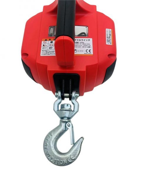 スチールワイヤードリルウィンチ