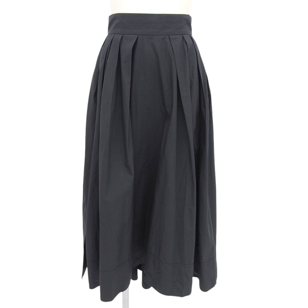 マジソンブルー　タックボリュームスカート　黒　01 TUCK VOLUME SKIRT | SKIRT | MADISONBLUE