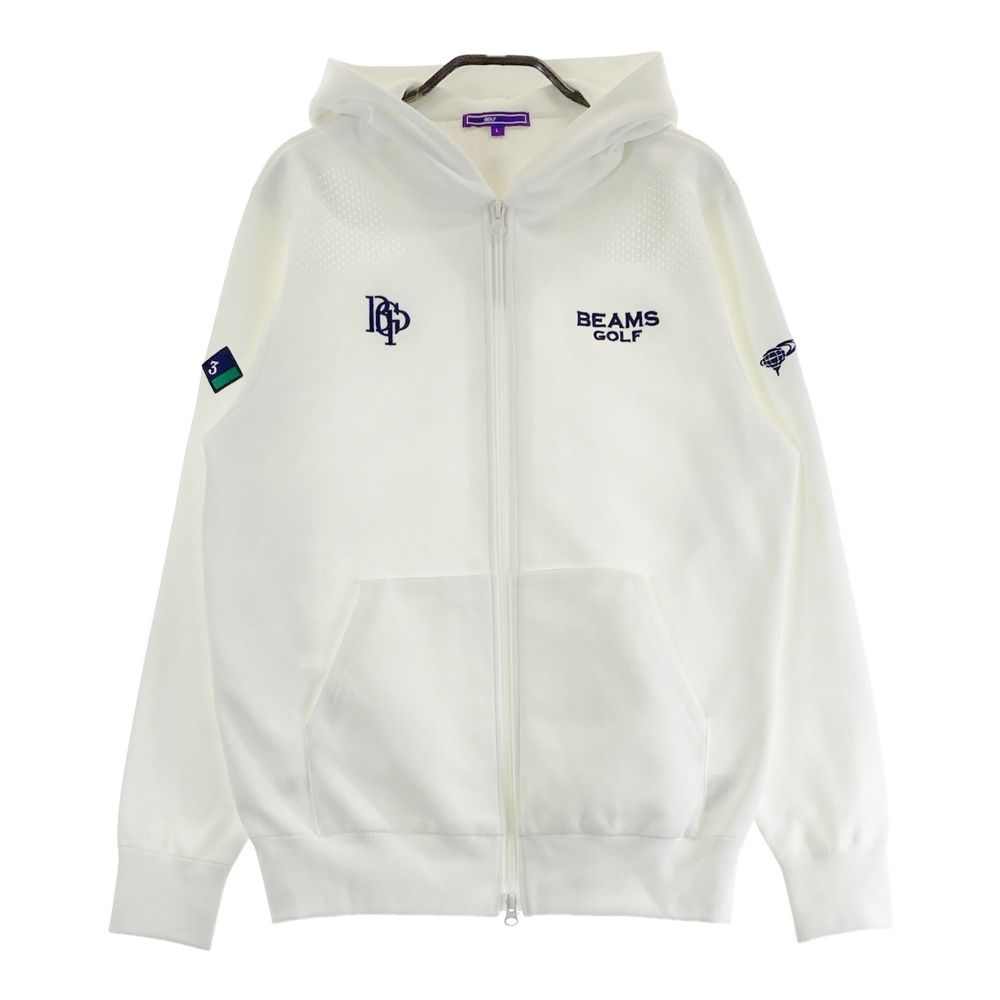 BEAMS golf ビームスゴルフ　ニット　ジップ　パーカー　レディース BEAMS golf ビームスゴルフ ニット ジップ パーカー レディース