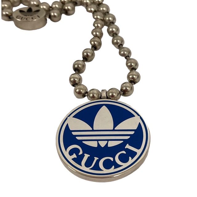 堕*ん様 GUCCI adidas ネックレス 楽天市場】【極美品】GUCCI×adidas グッチ × アディダス