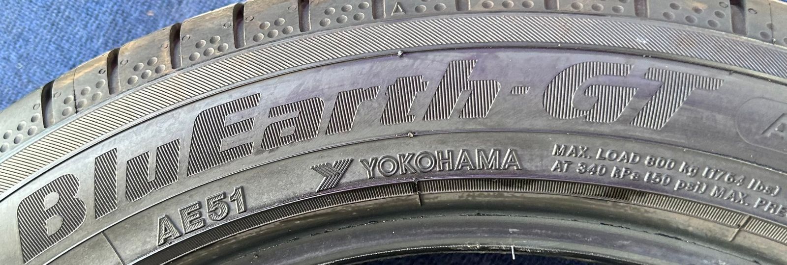 2022年製造 溝8/8/9/9分山】YOKOHAMA BluEarth-G1 4本 245/45R18 225