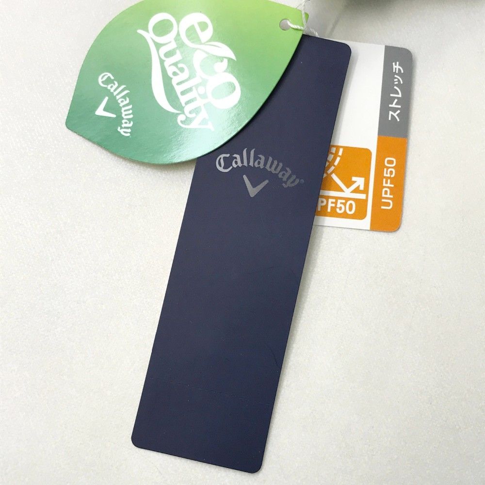 サイズ：S CALLAWAY キャロウェイ  ハイネック 半袖Tシャツ  ブラック系 [240101396636] ゴルフウェア レディース ストスト Callaway CALLAWAY キャロウェイ ハイネック 半袖Tシャツ