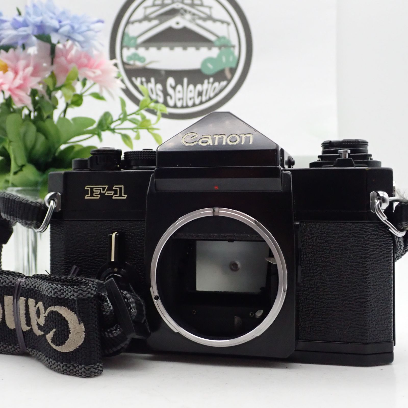 良品- Canon F-1 アイレベル 後期 一眼レフフィルムカメラ ボディ