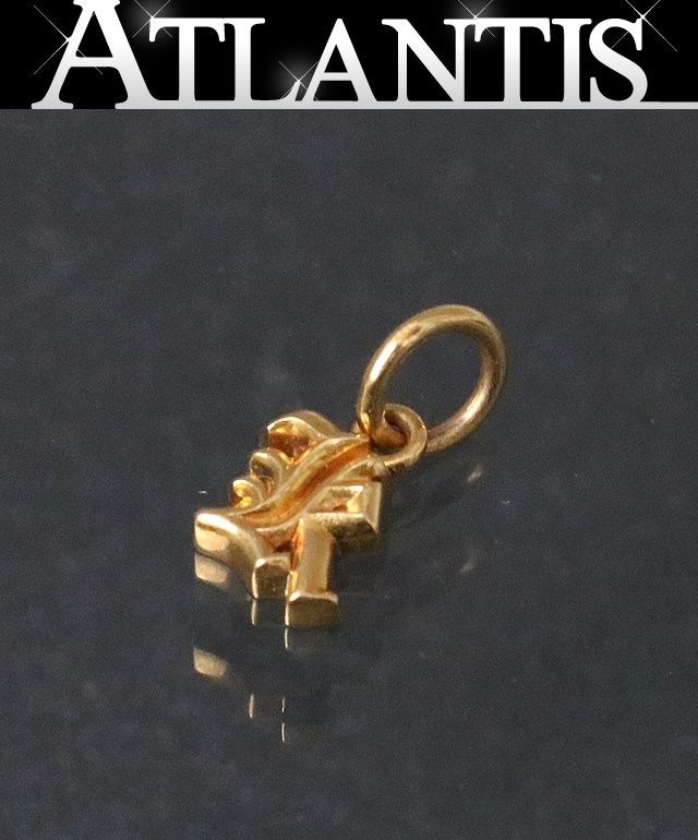 CHROME HEARTS 銀座店 クロムハーツ 22K スタック イニシャル 【K