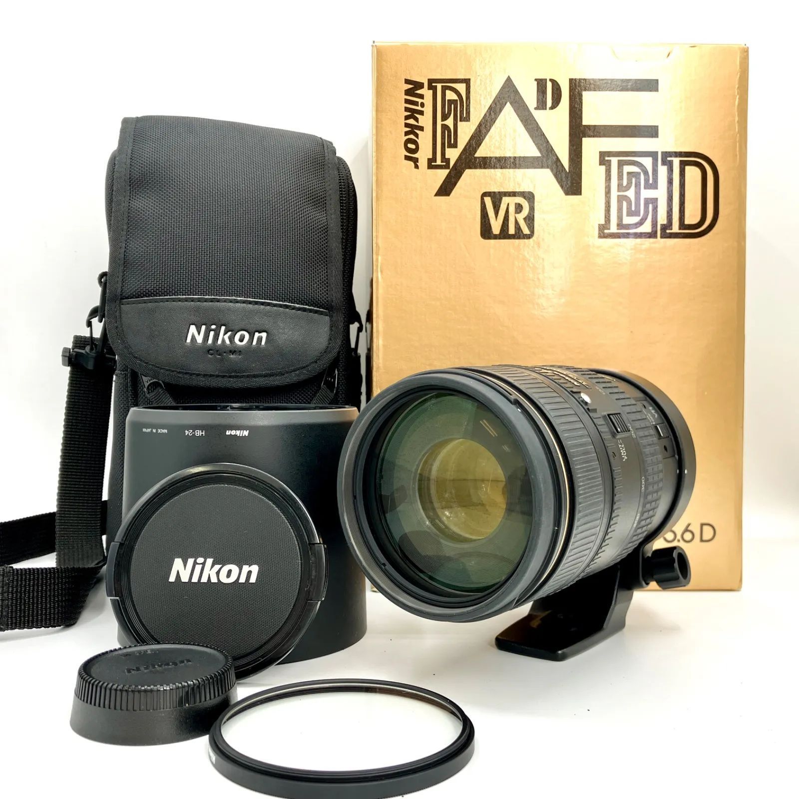 nikkor レンズ 80-400mm f/4.5-5.6d ed 外観極美品 - メルカリShops