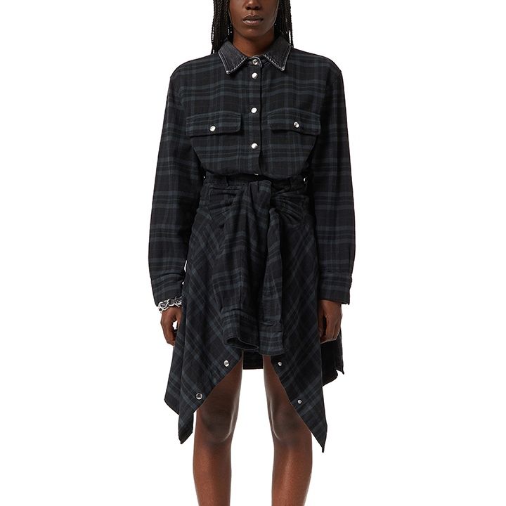 新品・未使用 ディーゼル DIESEL [XSサイズ] 長袖フランネルシャツ