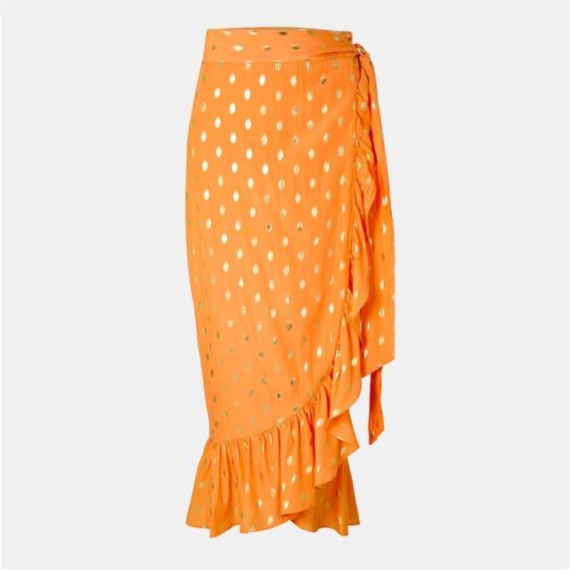 【送料無料】 ネバーフリードレスド レディース スカート ボトムス Never Fleck Jaspre Ld52 Peach