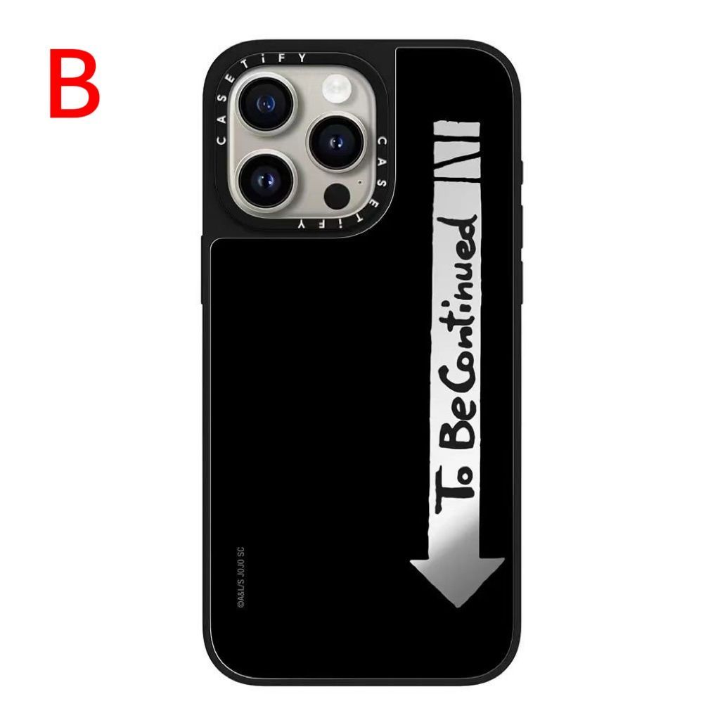 【新品】Castify JOJOコラボiPhone15Proミラーカバー 新品】Castify JOJOコラボiPhone15Proミラーカバー 新品