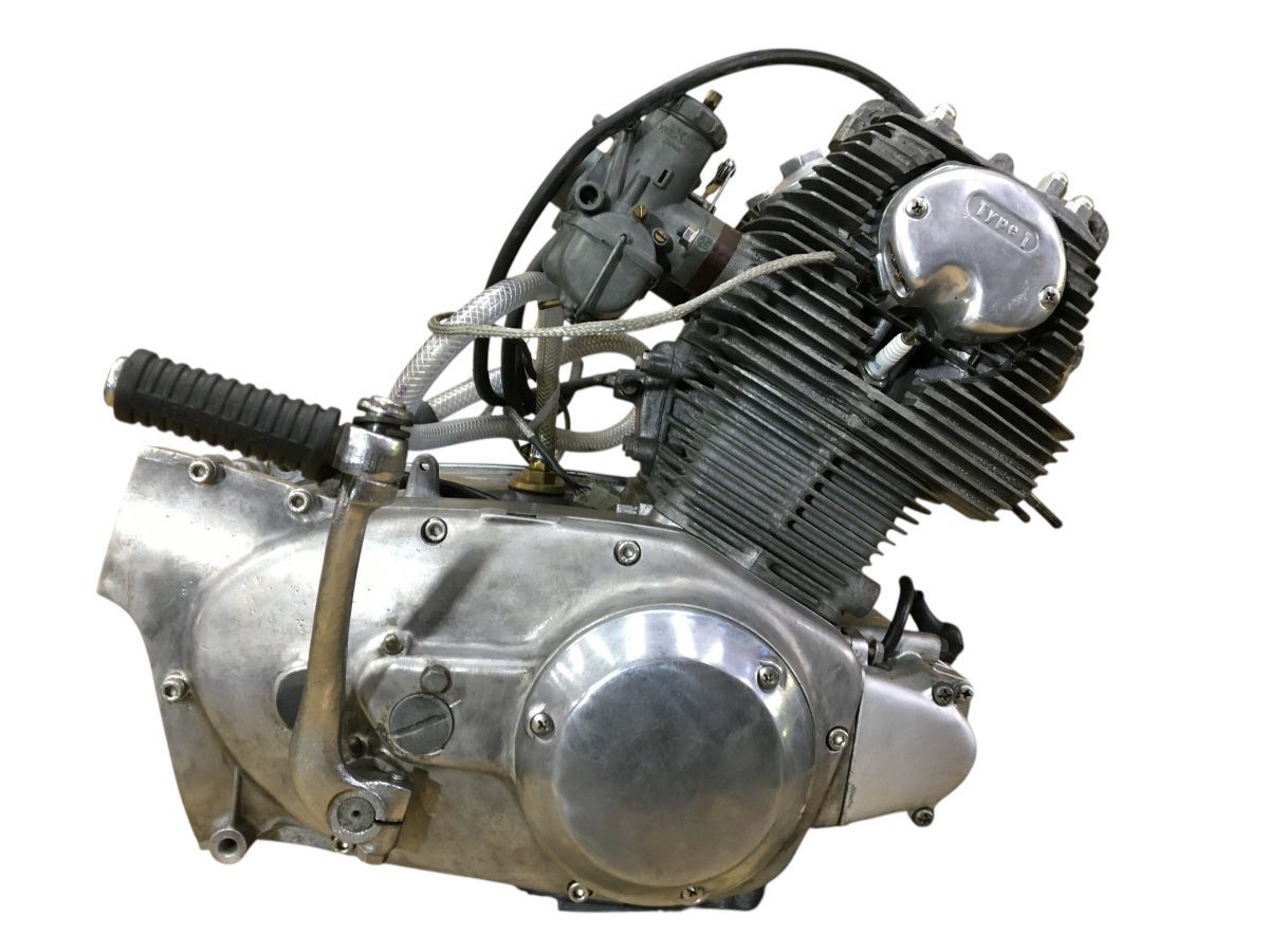 ドリーム CB77 CB72 実動 エンジン タイプ1 305CC ポイントレスKIT ハーネス キャブレター セット セル付 FCB 2745-Z4304