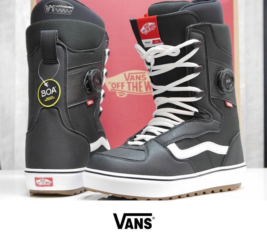 26 VANS INVADO OG - 26.5 BLACK|WHITE 正規品 スノーボード ブーツ